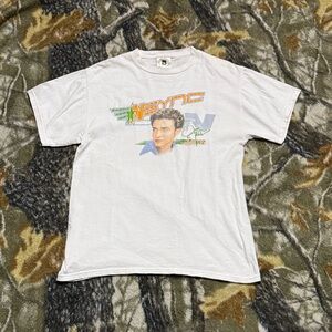 Vintage 2000 NSYNC Justin Timberlake Shirt Winterland Tag